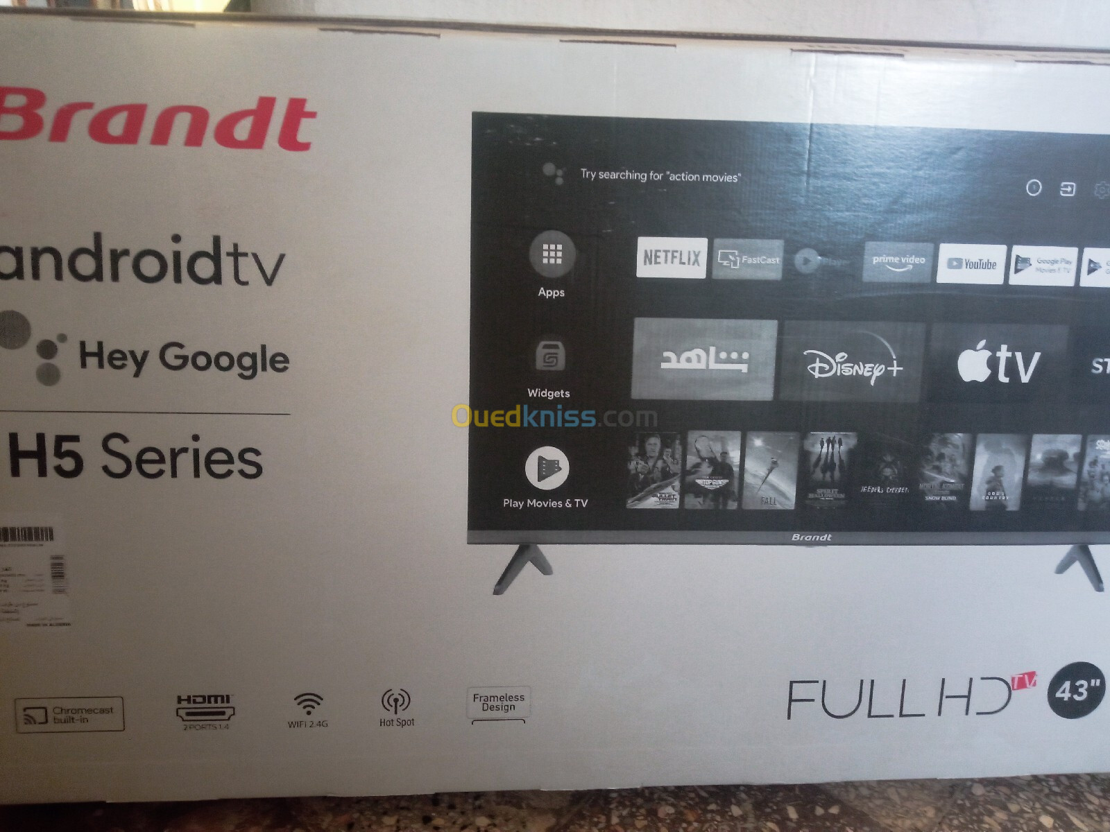 Brandt H5 series Android tv 