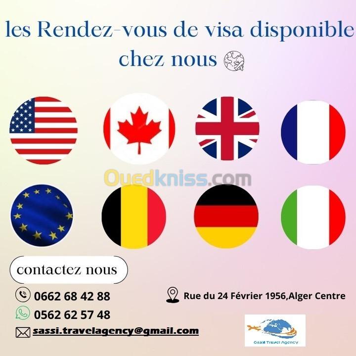 traitement de dossier visa touristique