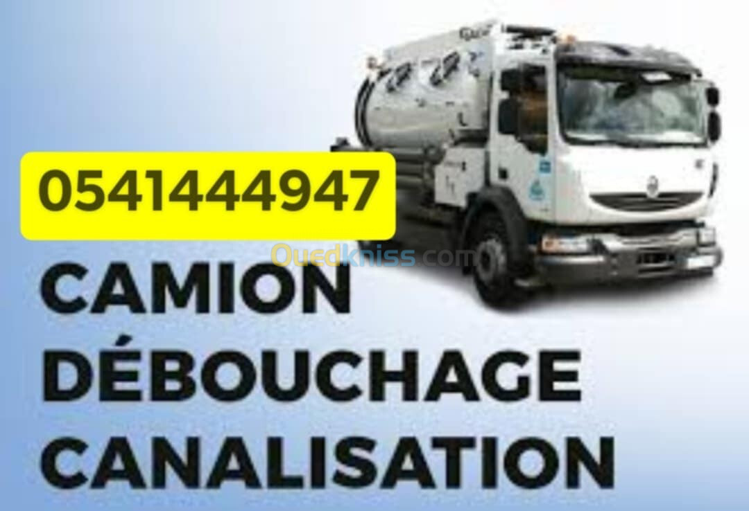 Camion debouchage canalisatione [24/24]