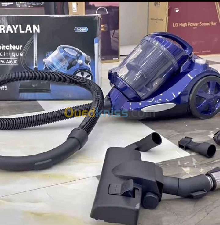 Aspirateur electric raylan 1600 W rouge 