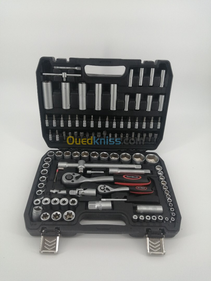 Coffret 108 pcs mallette à outil KRAFTROYAL ALLEMANDE