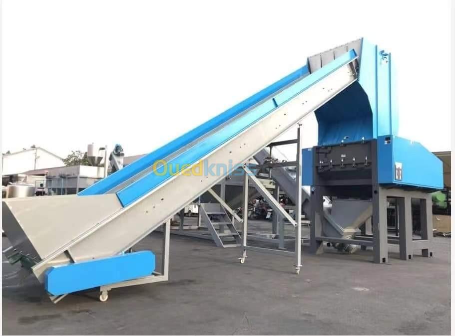 MACHINES ET ÉQUIPEMENTS, RECYCLAGE DE PLASTIQUE HDPE PET LPE PP/1/ 