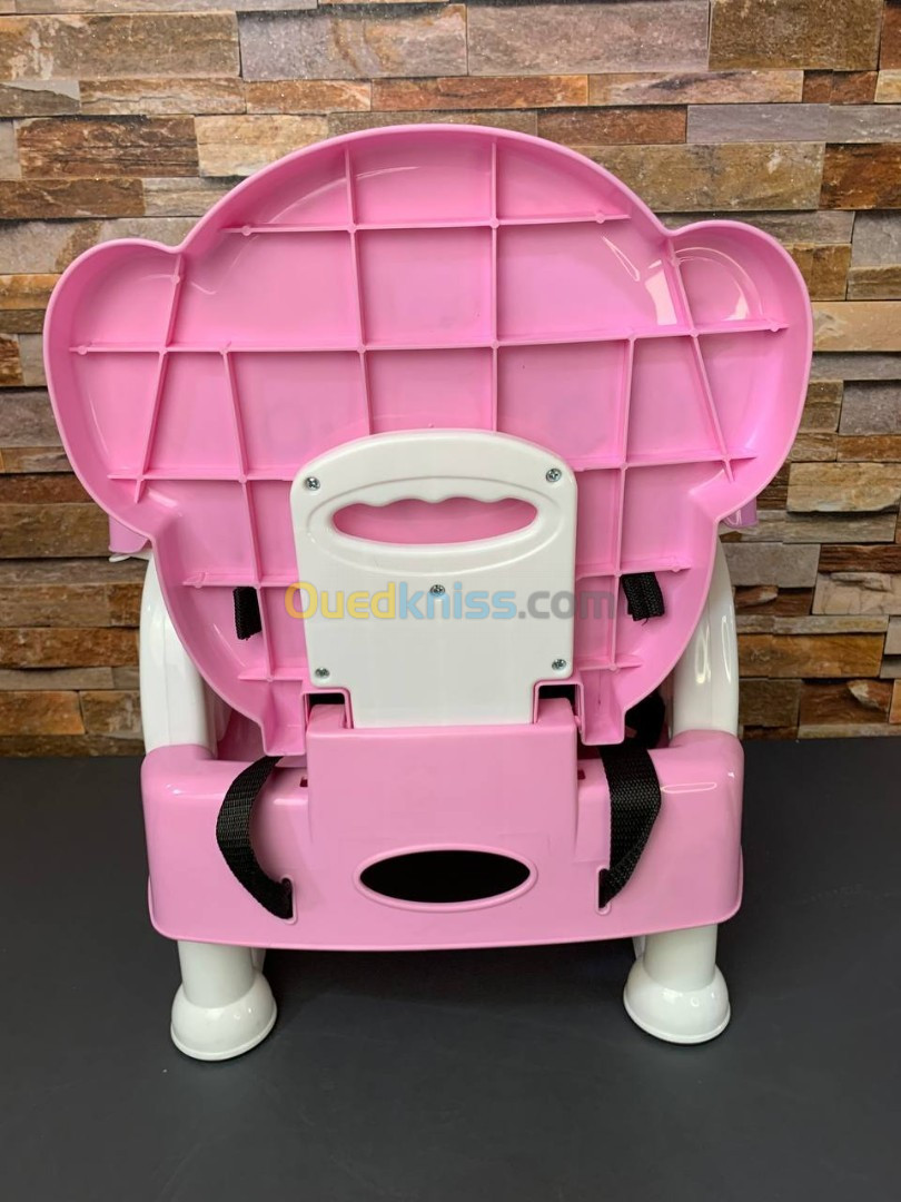 Chaise de Salle à Manger Multifonctionnelle Portable et Pliable pour Enfant