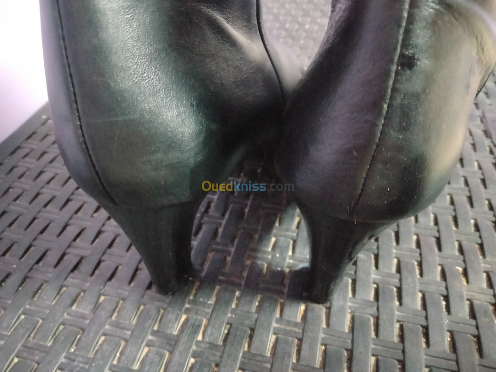 Boots en cuir