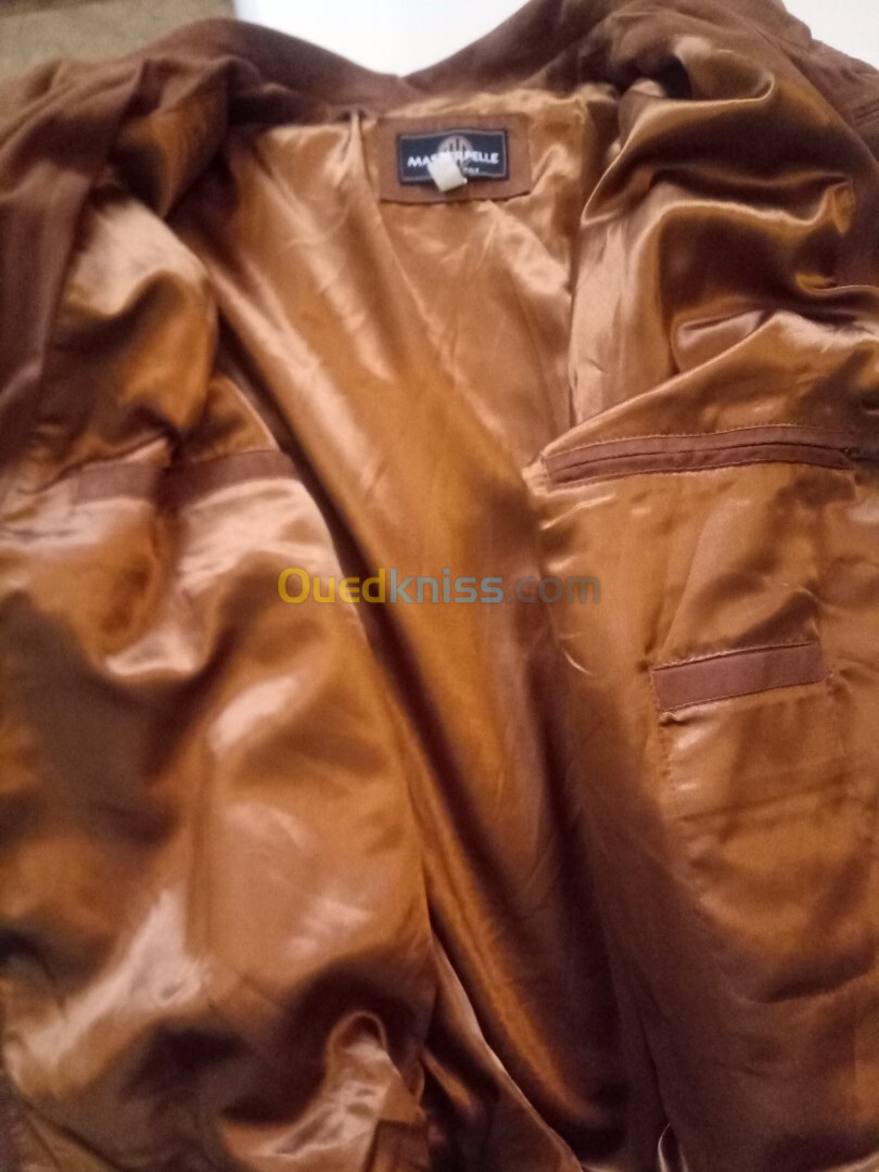 veste en daim