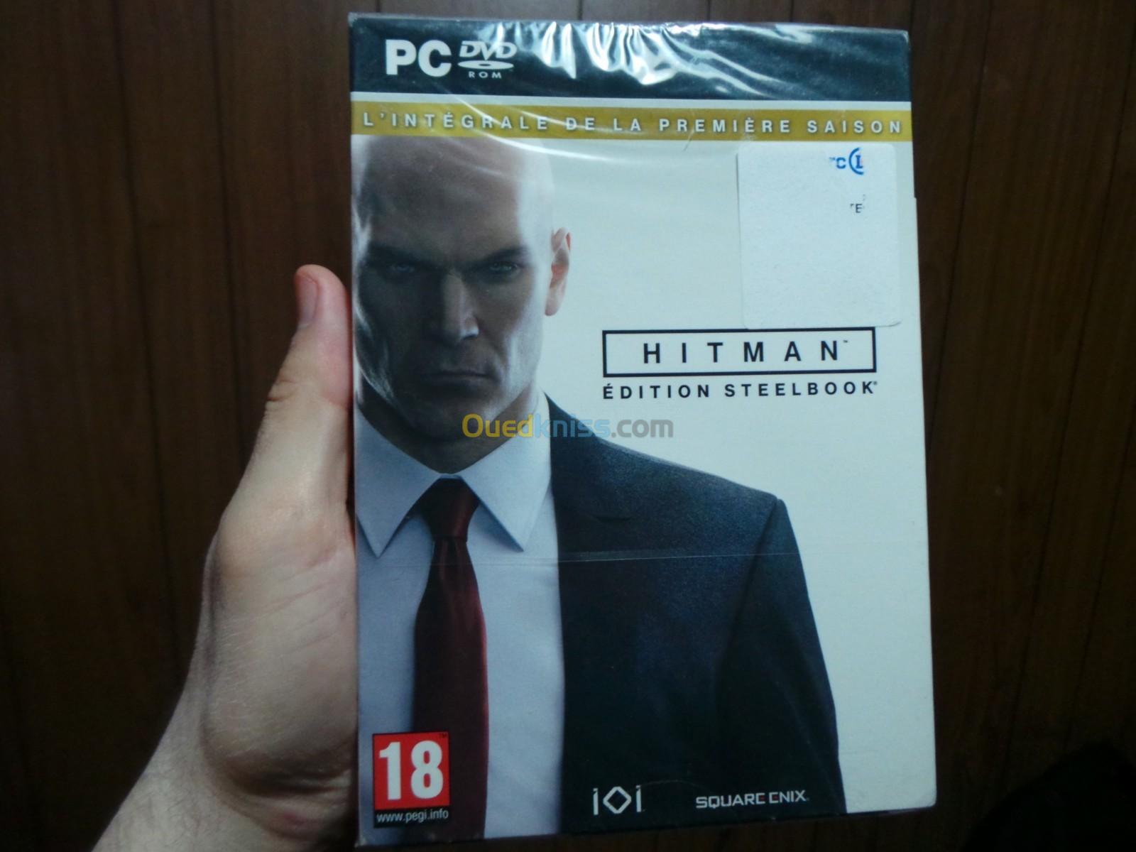 Hitman the Complet First Season PC STEELBOOK  نبرز بلعبة بلاي 4 تكون ستيل بوك ولا نبيع