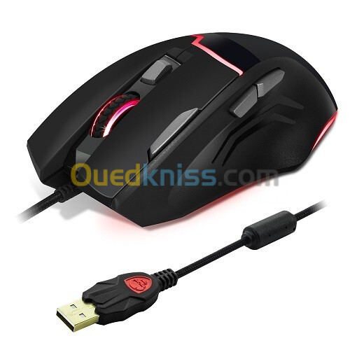 SOURIS USB SPIRIT OF GAMER ELITE-M10 + TAPIS DE SOURIS