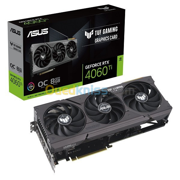 ASUS TUF GAMING RTX 4060Ti OC 8GB GDDR6 1HDMI 3DP 