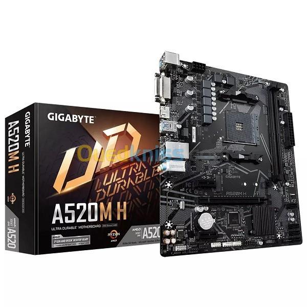 A520 GIGABYTE A520M H ATX VGA INT DDR4 