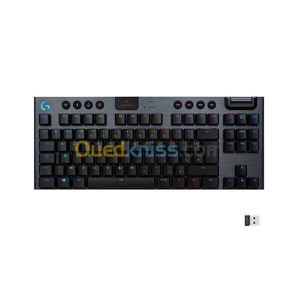 GAMING LOGITECH G915 TKL LIGHTSPEED RGB GL TACTILE SANS PAVE NUM