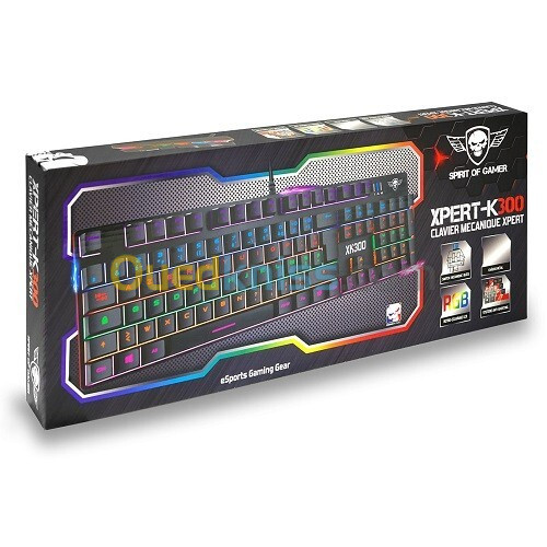 Spirit of Gamer Xpert-K300 Clavier Mécanique Gaming