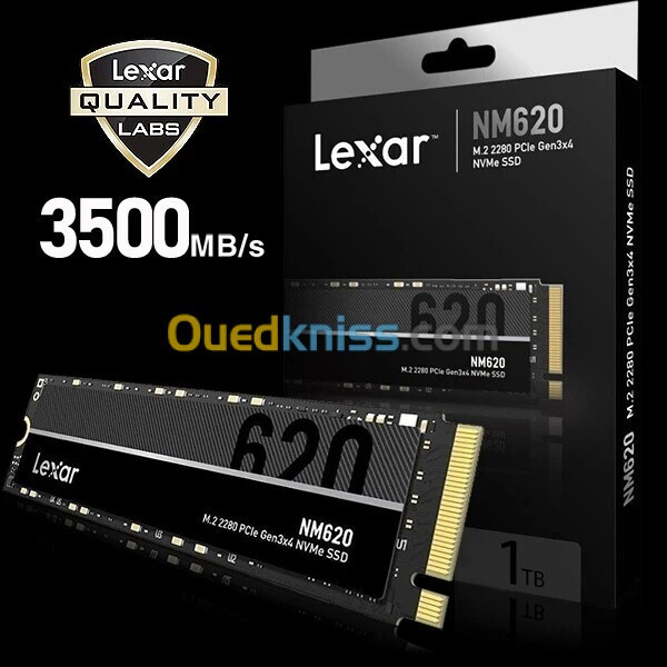 SSD NVME M.2 1TB LEXAR NM620 3500MO