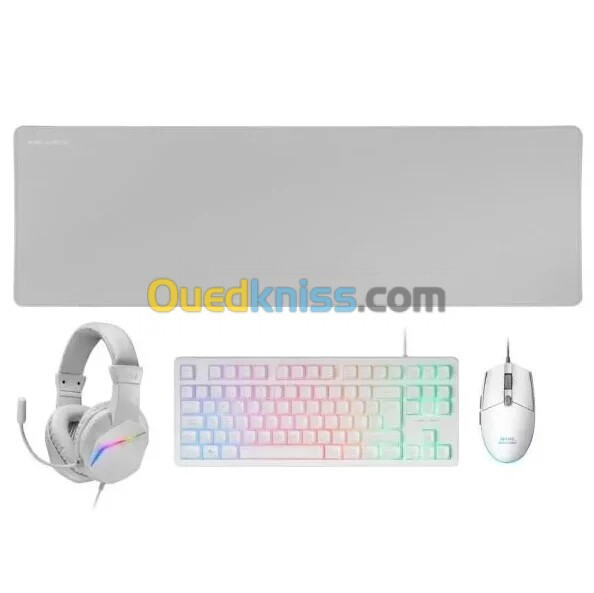 PACK MARS GAMING MCP-RGB3 WHITE