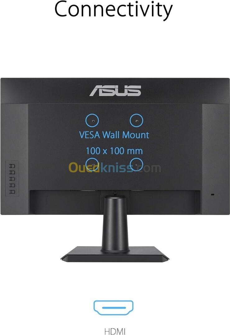 ECRAN ASUS VA24EHF 24" IPS, Full HD 100Hz 1ms Adaptive-Sync