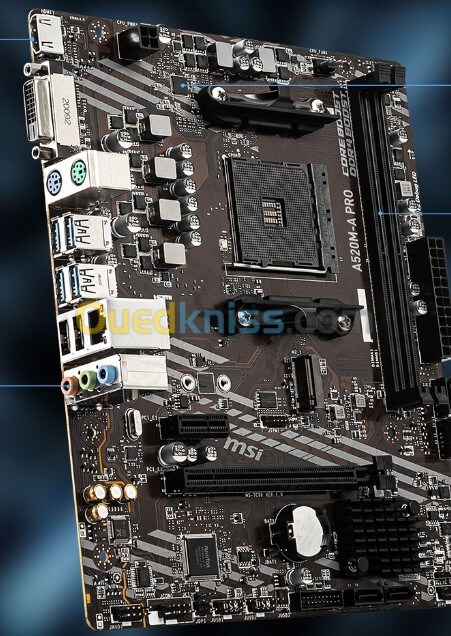 CARTE MERE MSI A520M A PRO DDR4