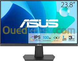 ECRAN ASUS VA24EHF 24" IPS, Full HD 100Hz 1ms Adaptive-Sync