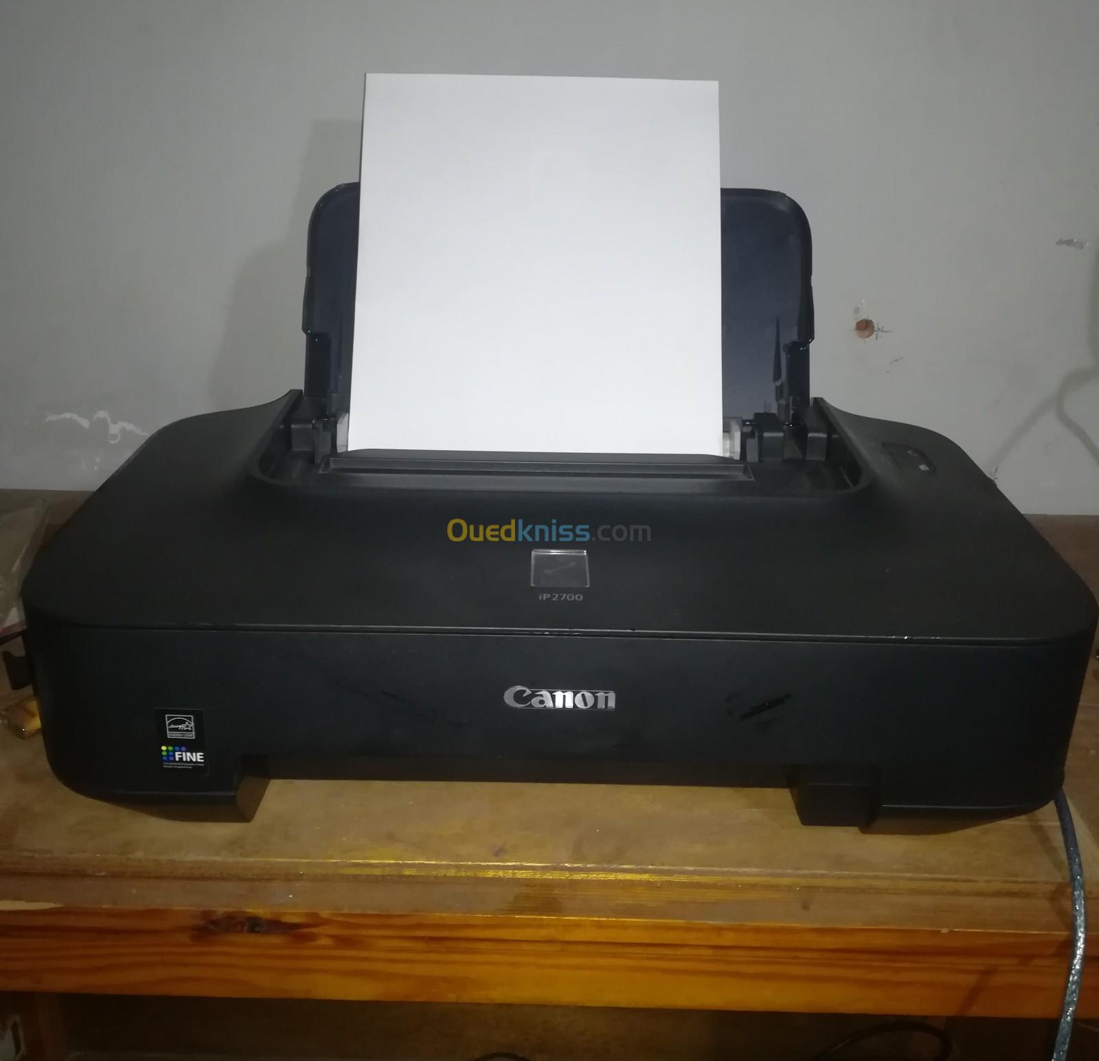 ecran benq 19 pouces + canon pixma ip2700 avec cartouche d'encre