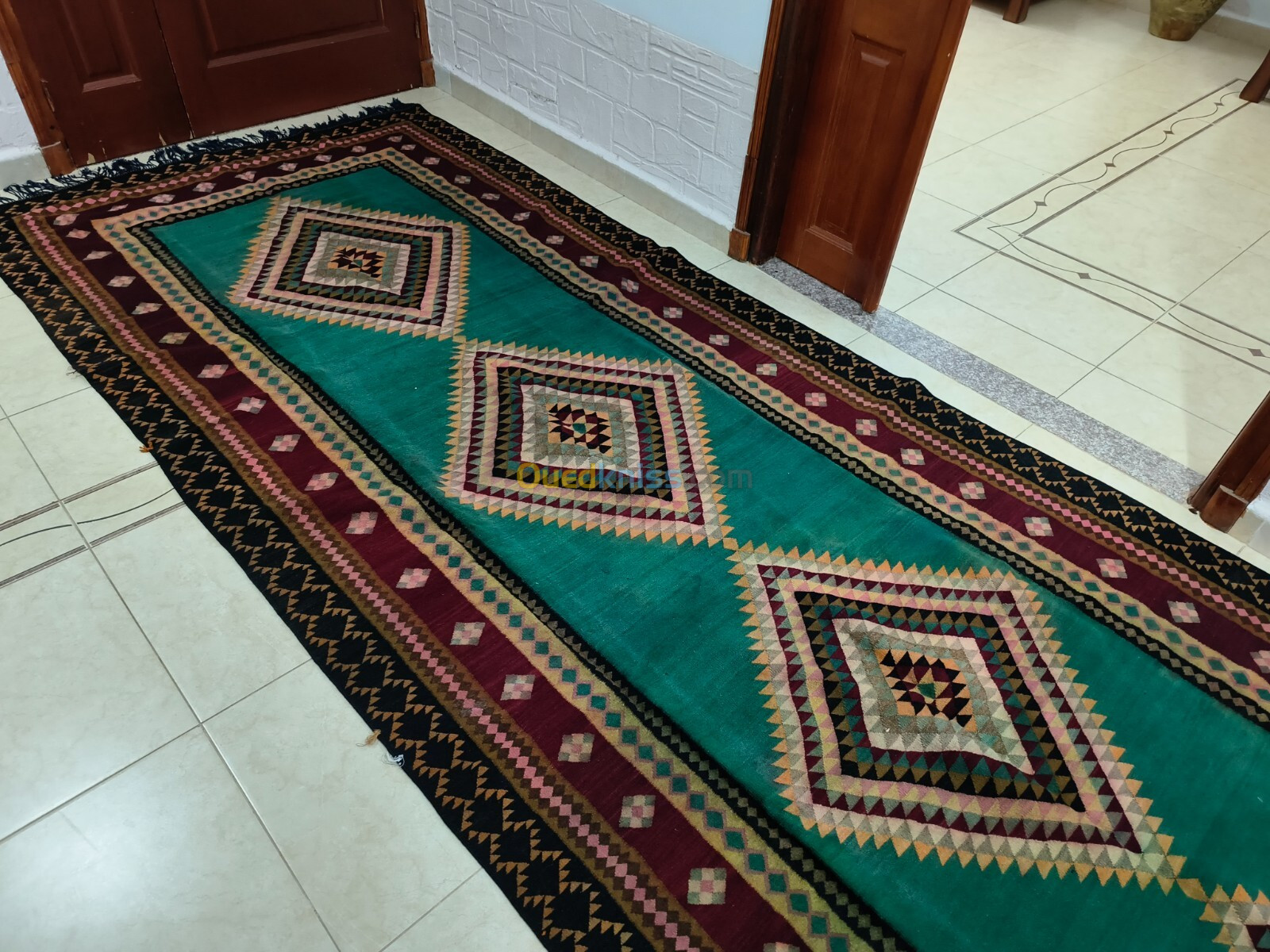 Tapis couloir artisanal 