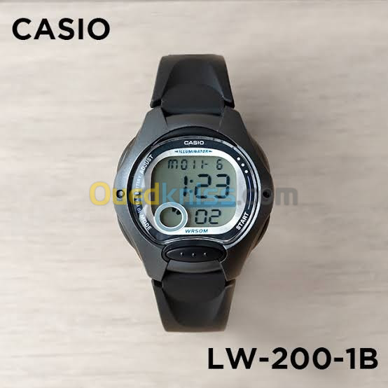 Casio LW-200-1BVDF Original -Enfant- (Livraison Gratuite)