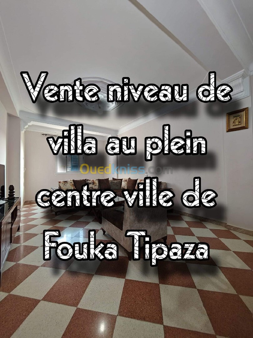 Vente Niveau De Villa F3 Tipaza Fouka