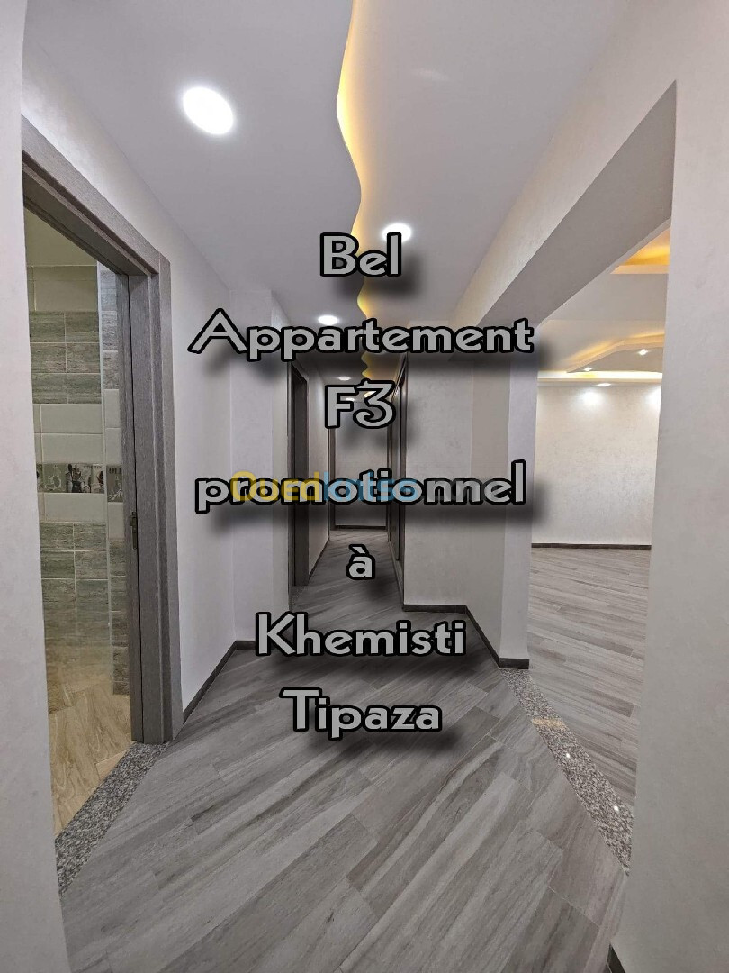 Vente Appartement F3 Tipaza Khemisti