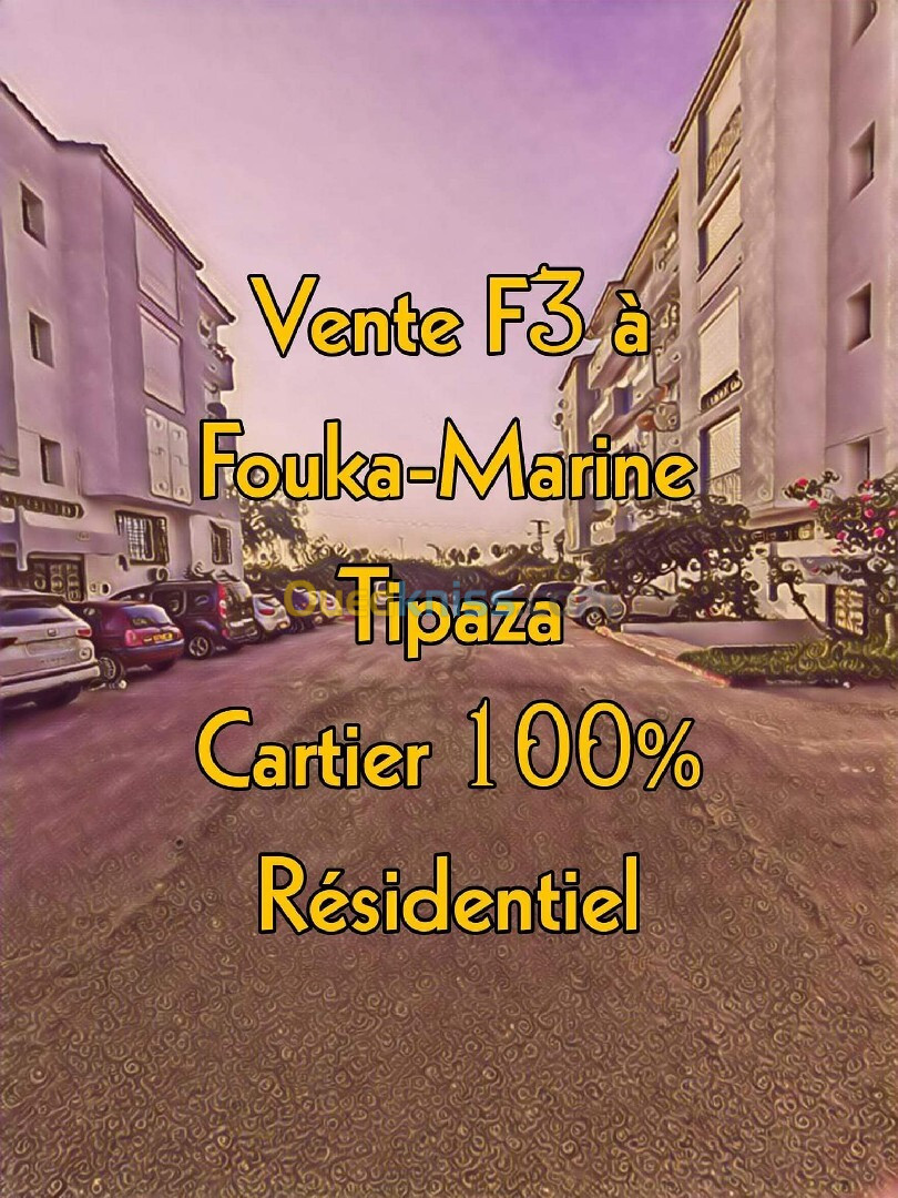 Vente Appartement F3 Tipaza Fouka