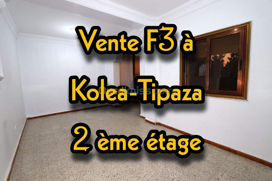 Vente Appartement F3 Tipaza Kolea