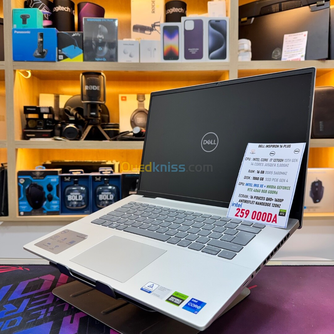 DELL INSPIRON 16 PLUS I7 13700H NVIDIA RTX 4060 16GB RAM 1TB SSD 