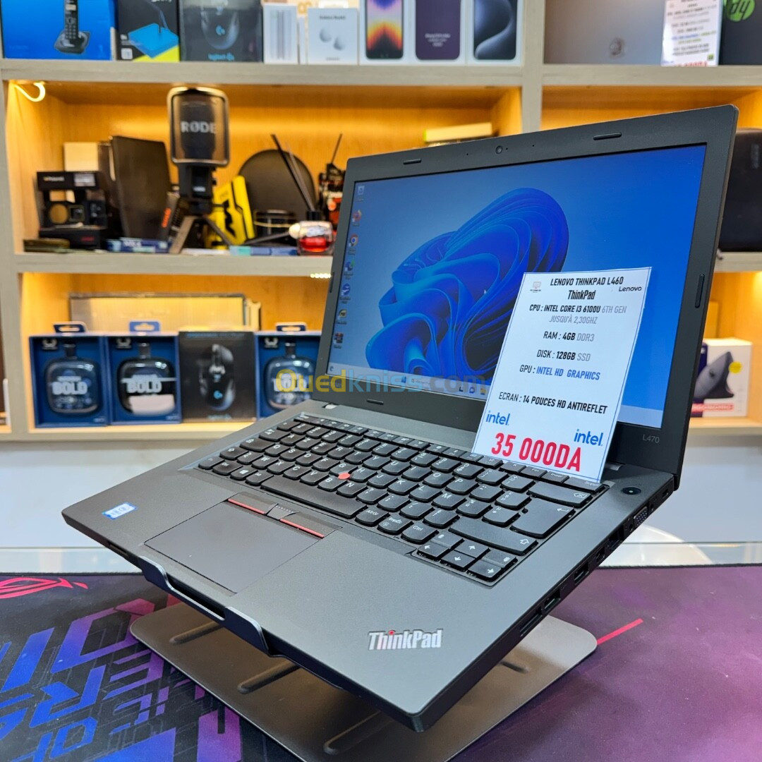 LENOVO THINKPAD L460 I3 6100U 4GB RAM 128GB SSD 