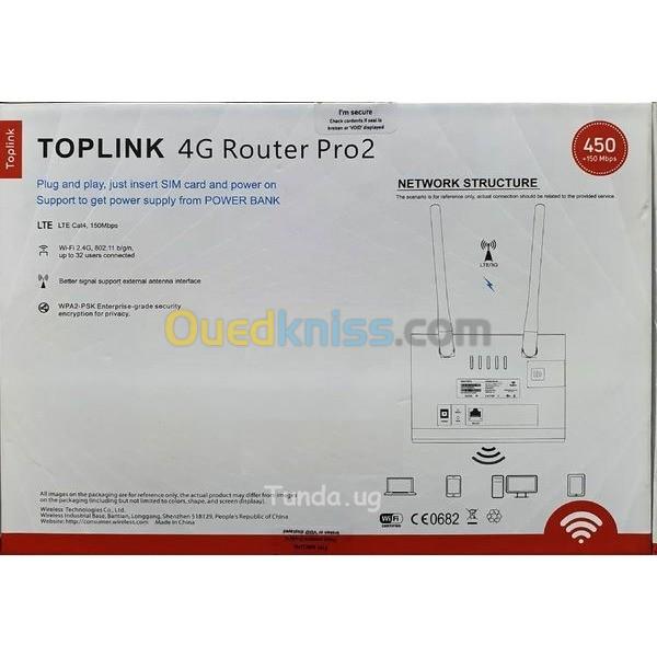 Modem 4g Routeur Toplink 4G LTE PRO 2 