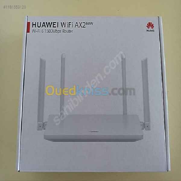 Routeur Huawei Ax2 Wifi 6 Double Bande Ax 1500 Giga 2.4/5Ghz Ws7001