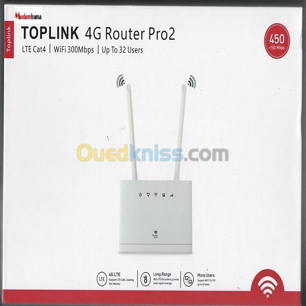 Modem 4g Routeur Toplink 4G LTE PRO 2 