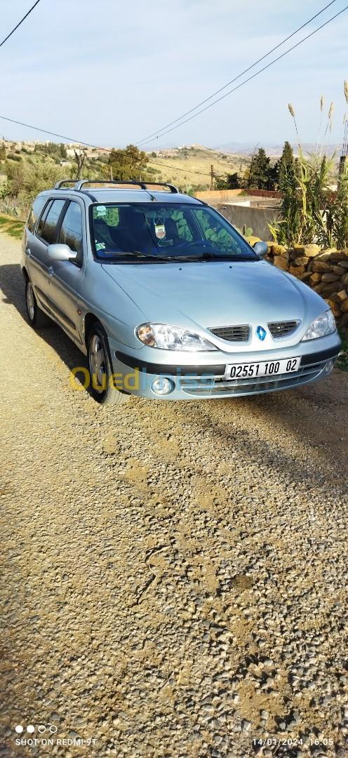 Renault Megane 1.9dci i bleu 2000 Expression