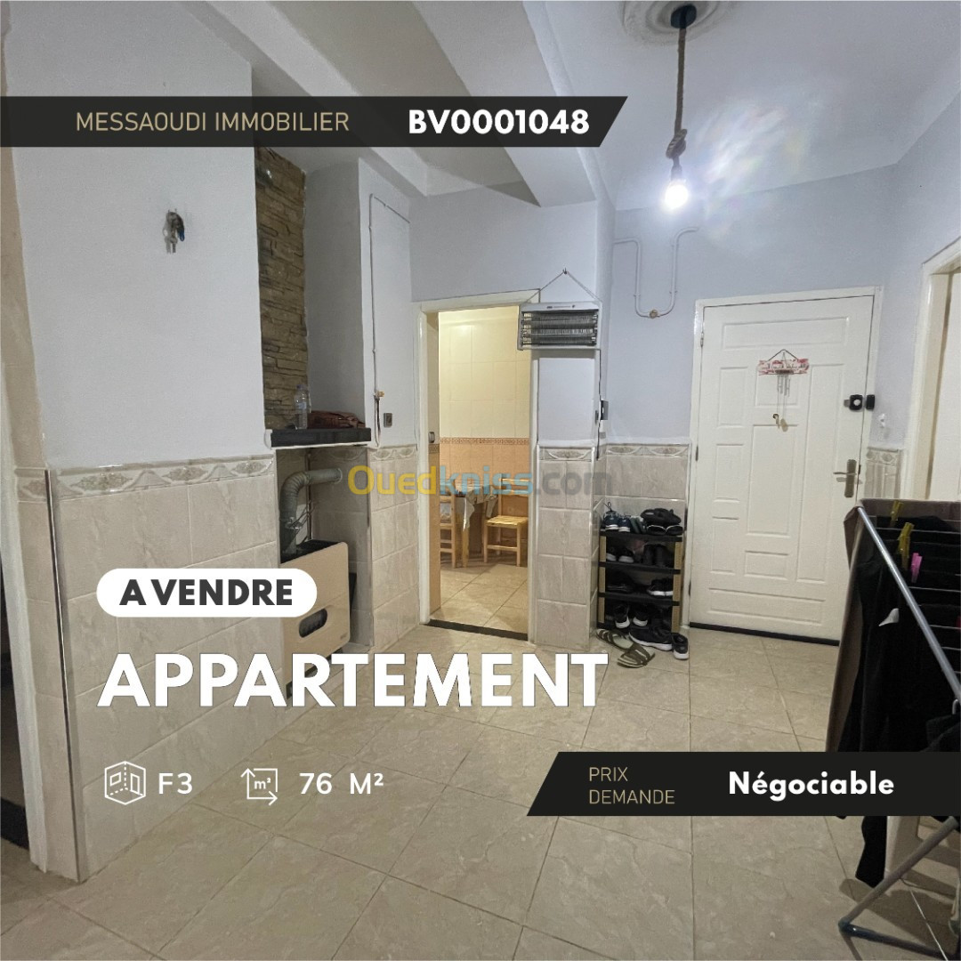 Vente Appartement F03 Aïn Defla El attaf