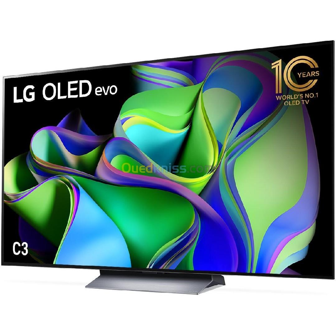 TV LG OLED EVO 65" C3 SMART 4K 120FPS HDMI 2.1 EUROPÉEN 