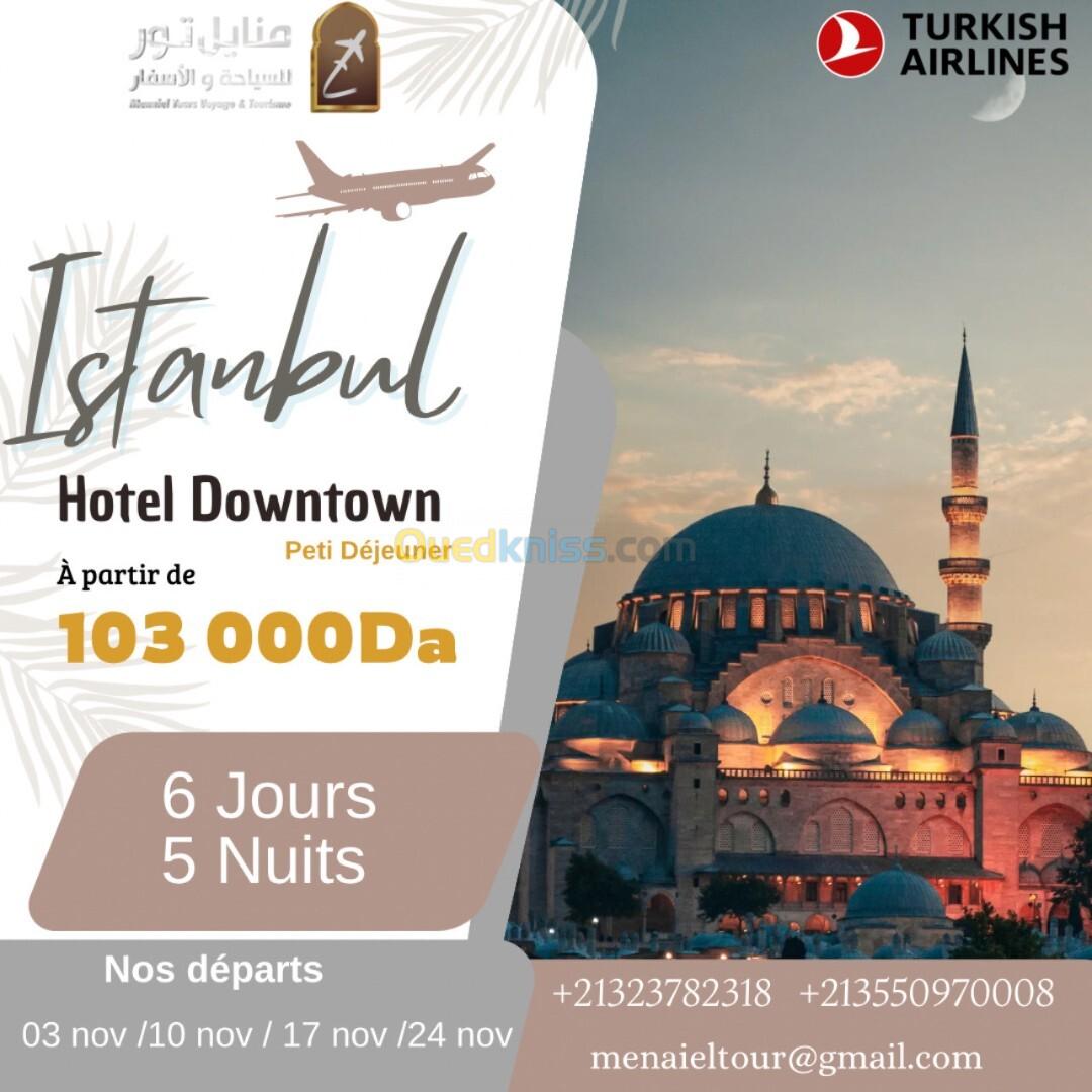 TOP Voyage À Istanbul  Avec Turkish Airlines NOVEMBRE