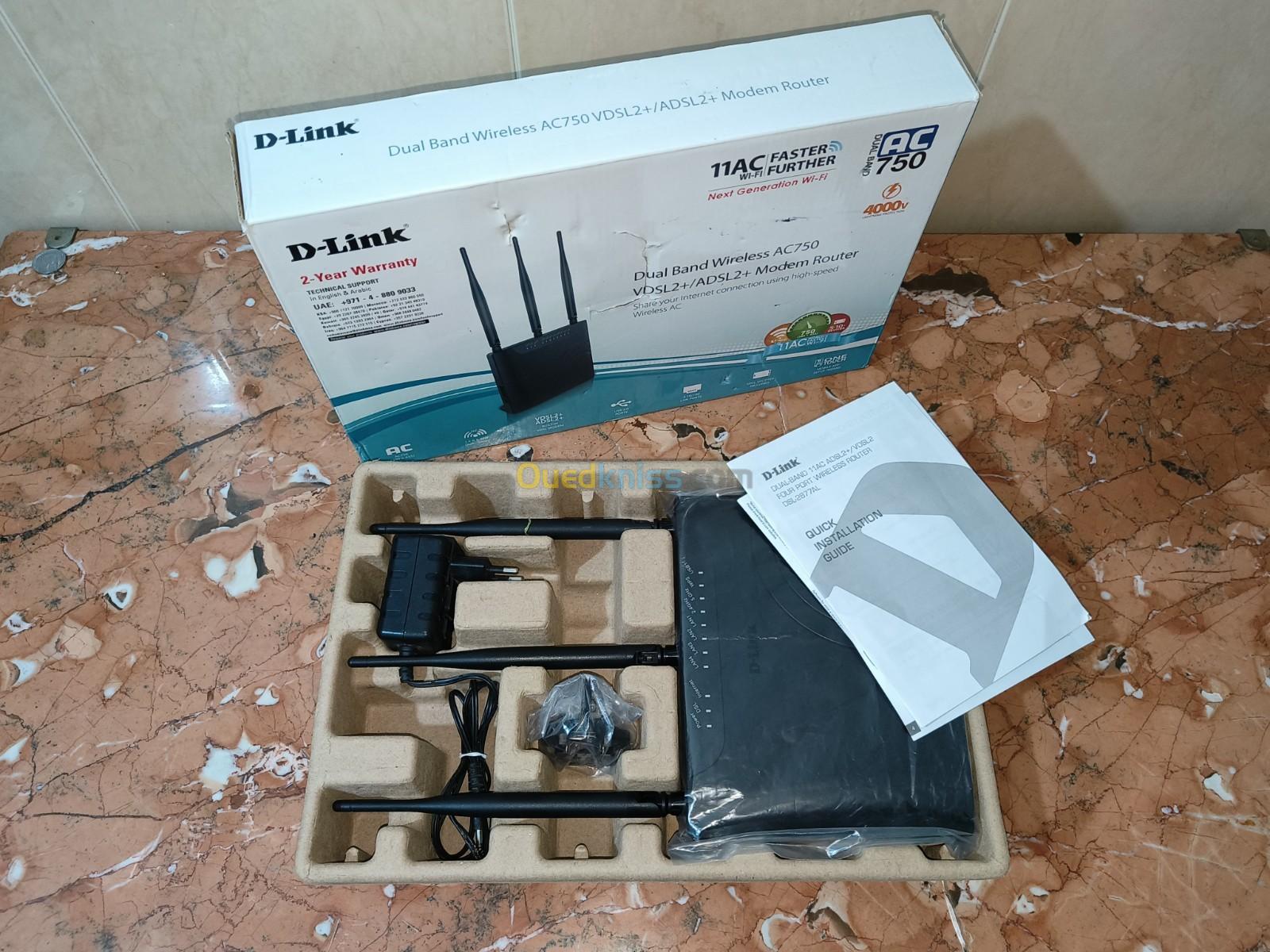 D-LINK   Normes 2.4 GHz et  5G