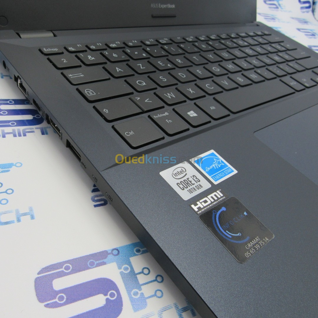  Asus ExpertBook 14" i3 10Th 4G 256 SSD 