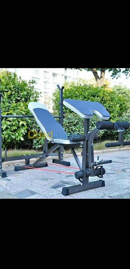 Banc de musculation multifonction réglable professionnel 