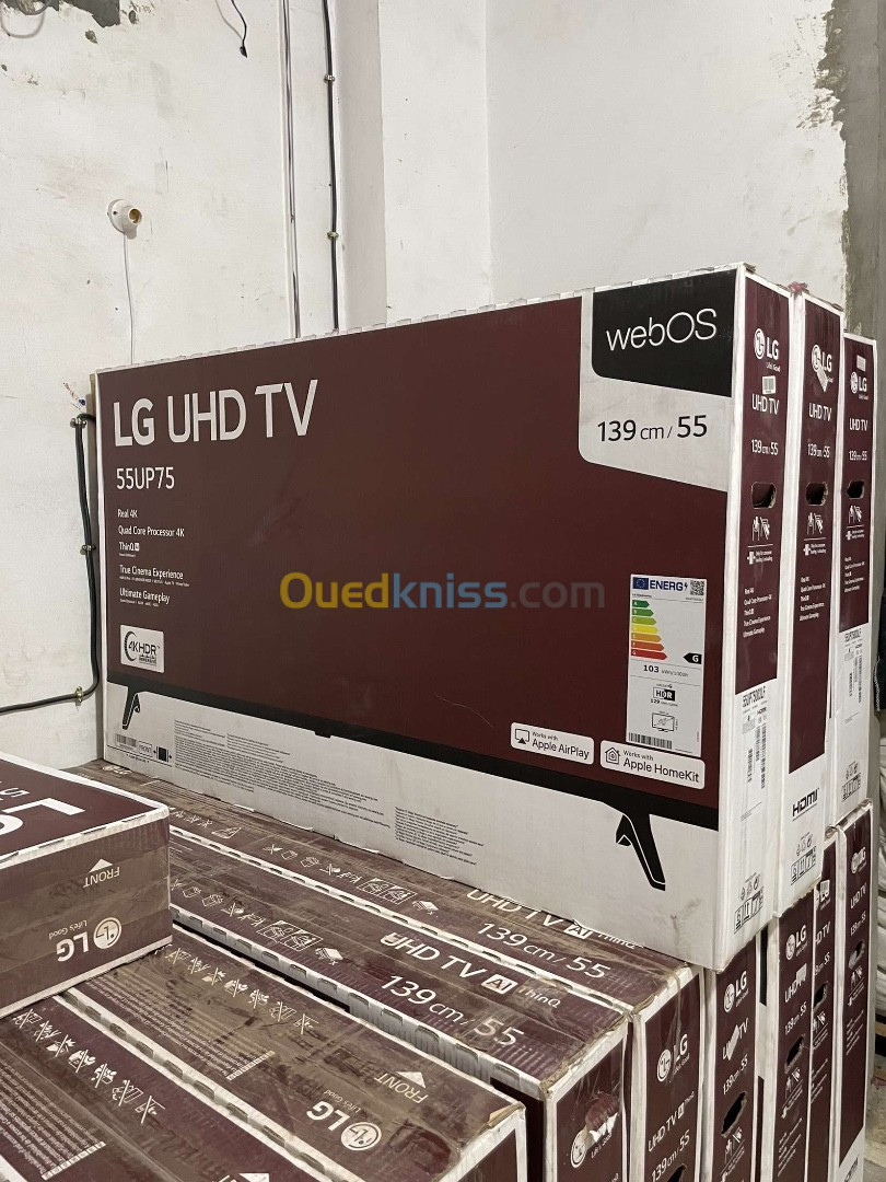 TV LG 55 pouce smart 4k EUROPÉEN