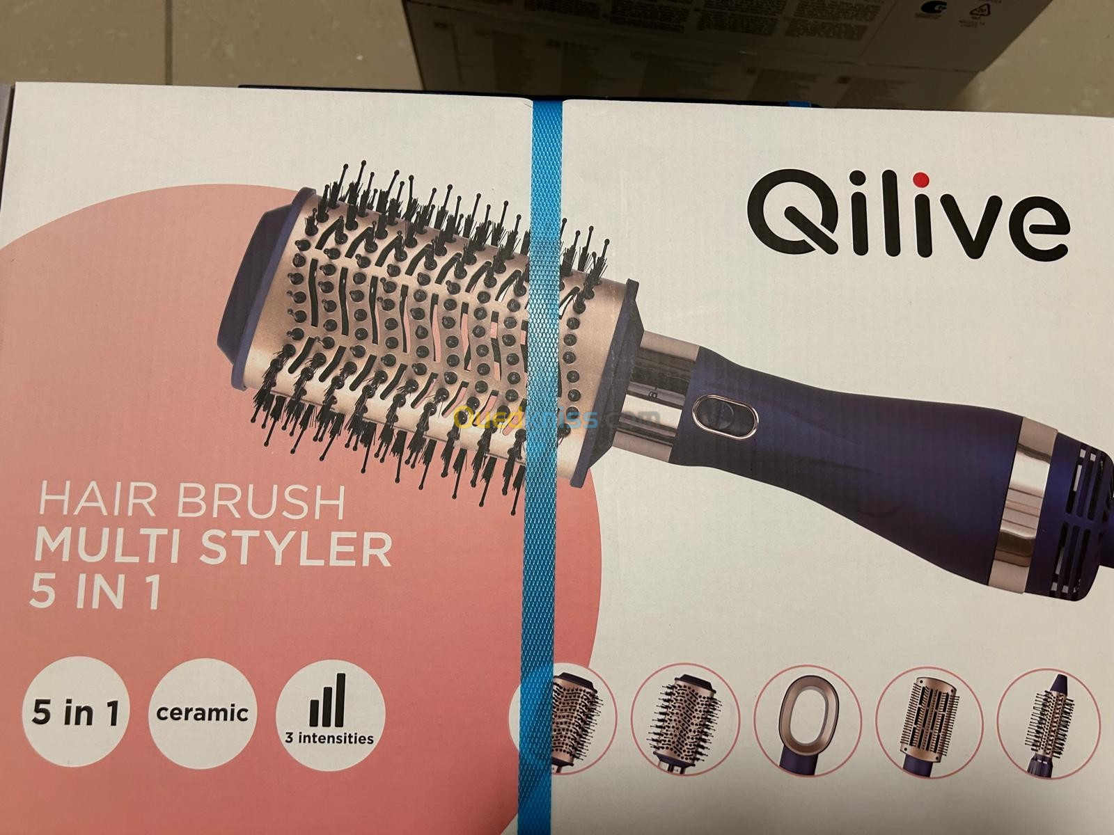 Brosse de cheveux électrique QILIVE (originale de France)