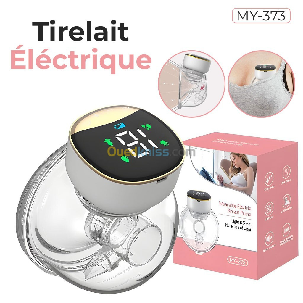 Tire Lait Électrique Portable 4 Modes D utilisation 