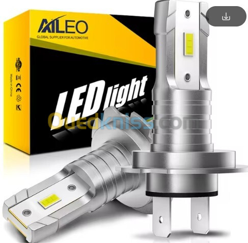 paire de LED H7 neuve haute puissance  compatible tous véhicules 