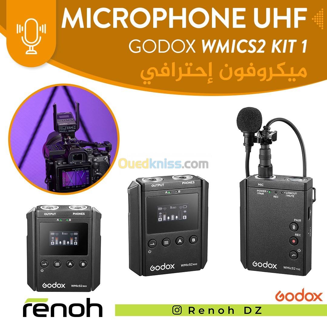 Microphone UHF GODOX WMICS2 KIT 1