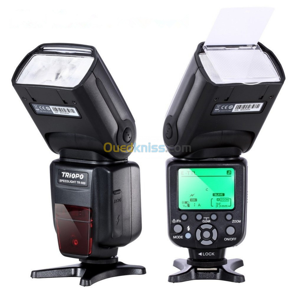 Flash Speedlite TRIOPO TR-988 Pour Canon/Nikon