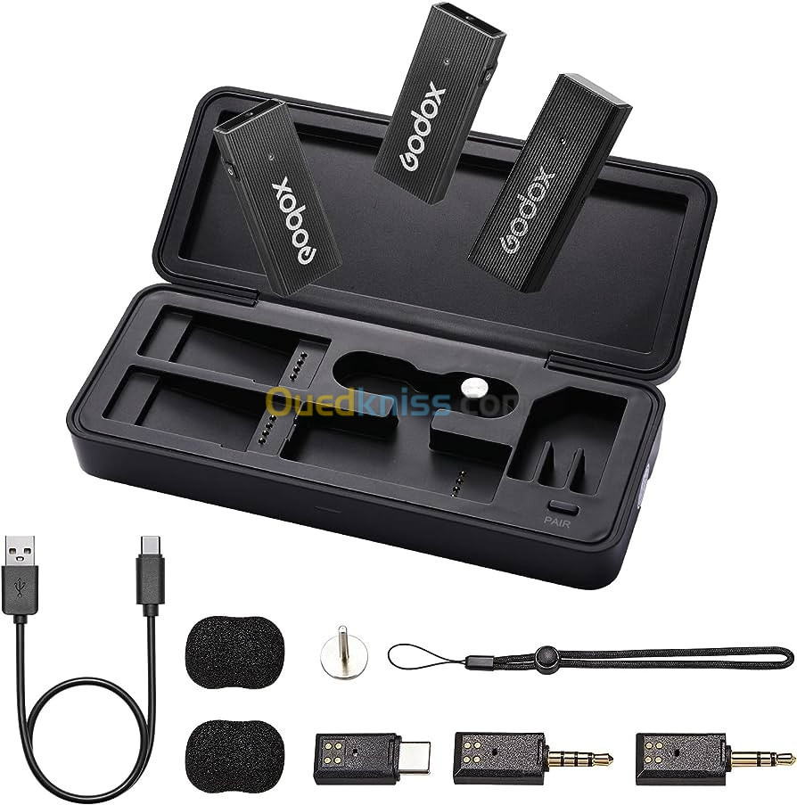 Microphone Sans-Fil GODOX MOVELINK MINI LT KIT 2 (Lightning)