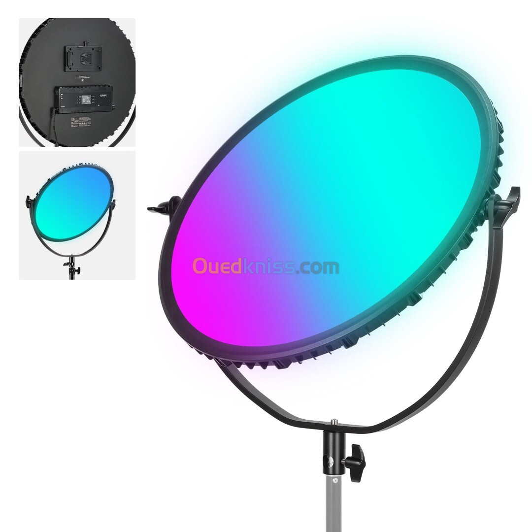 Round LED RGB VIDEO LIGHT RGB-188 ARC