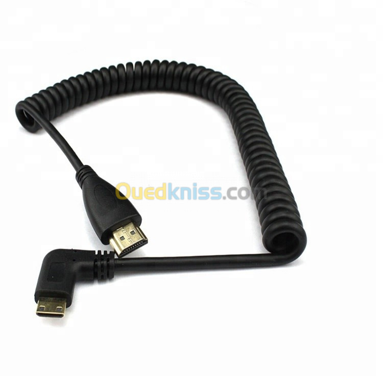 Cable HDMI à Ressort