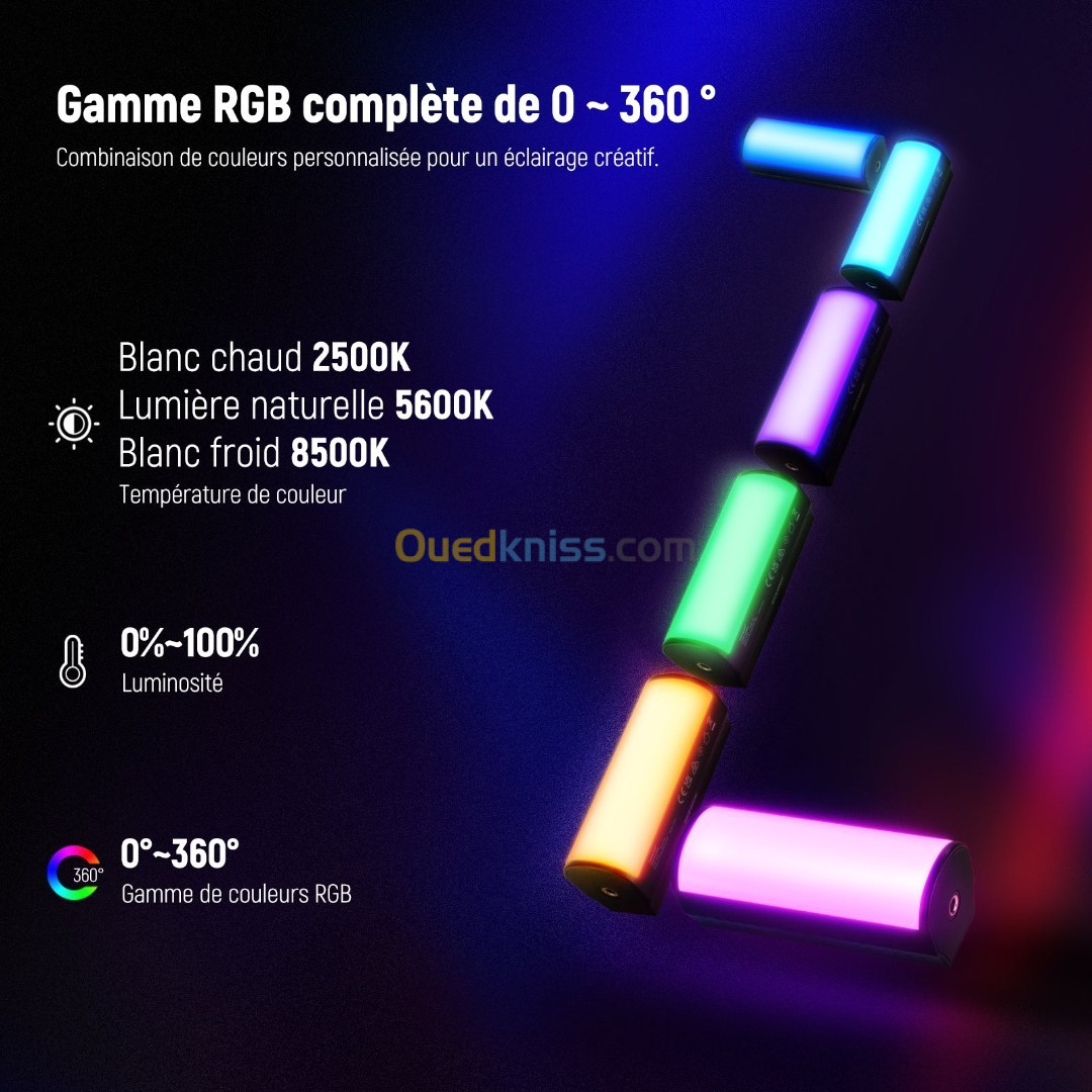 Tube LED RGB NEEWER TL-96 RGB