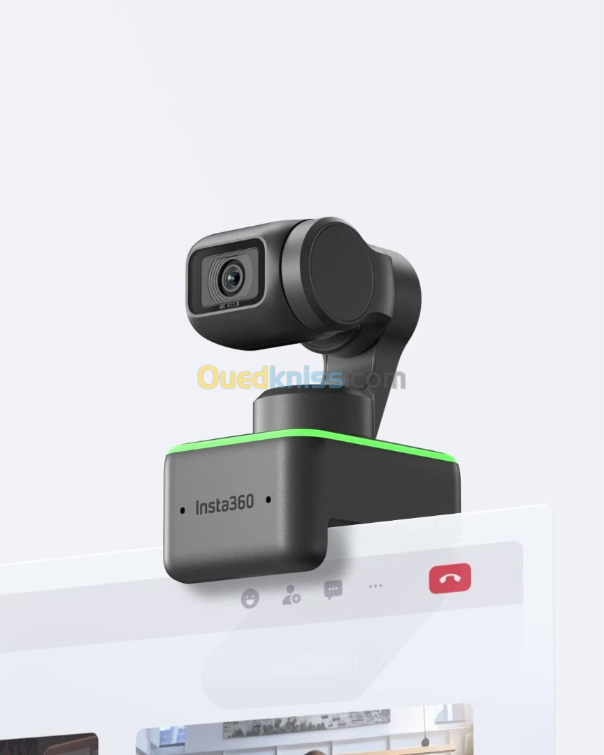 Webcam INSTA 360 LINK 4K Pour Interview/Streaming